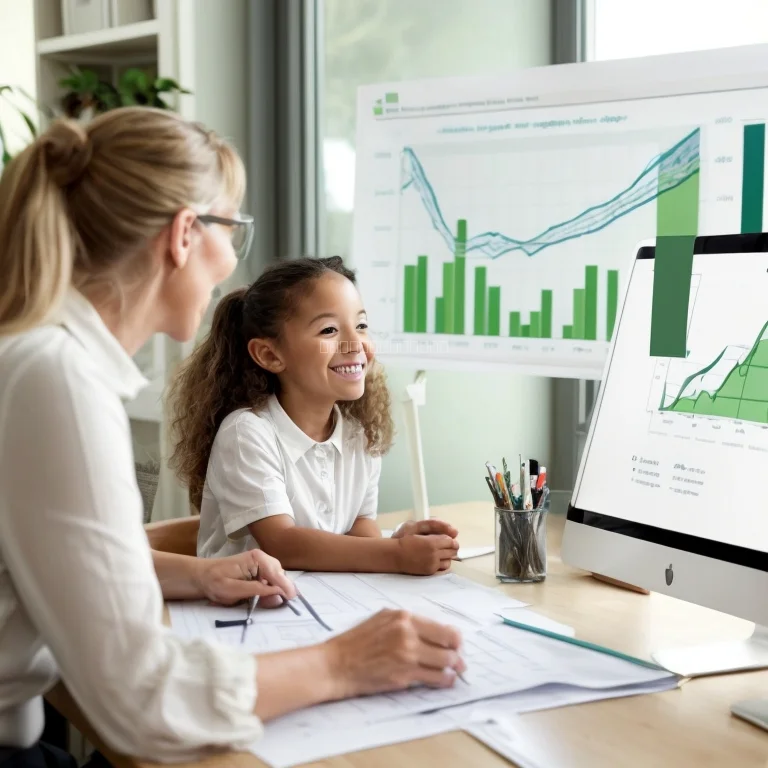 利用者との面談風景